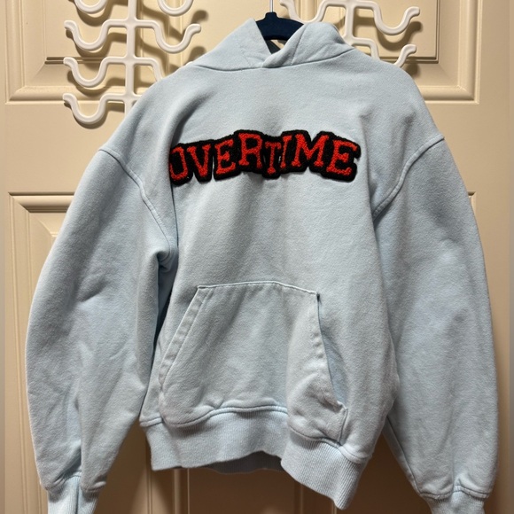 Overtime limited edition blue hoodie sweatshirt; size:‎ youth Small - Picture 1 of 5